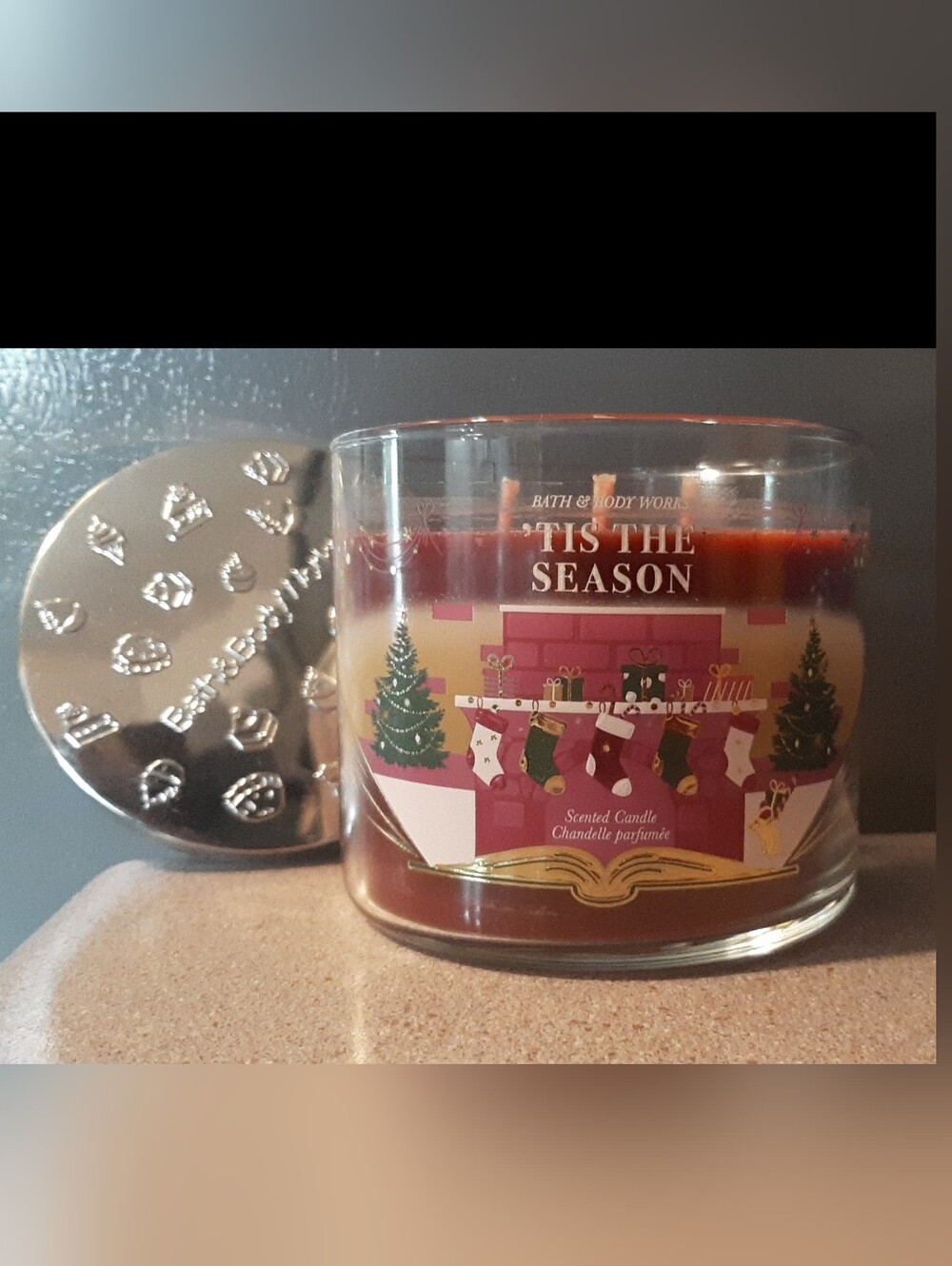 Bath & Body Works 'Tis The Season Three-Wick Candle
